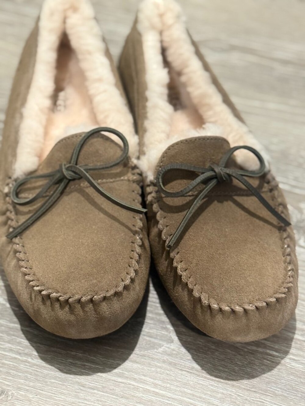 UGG Men's Olsen Moccasin Slippers sz 12 NWOT
